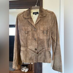 Derimod suede jacket. Size S